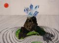 Cristaux dans jardin Zen - 1988/1989