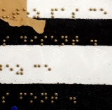Elections: détail du texte écrit en braille. - 2016/2021 Ça braille sur le bitume